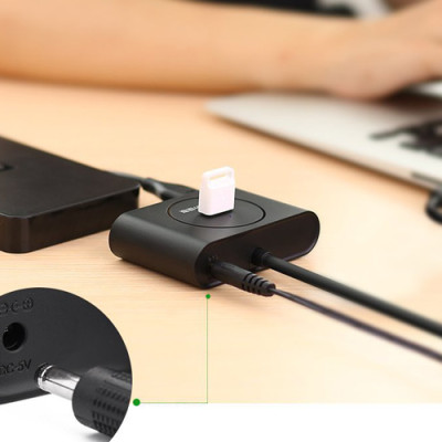 Hub 4 Cổng USB 3.0 Ugreen 20291 1m - Hàng Chính Hãng